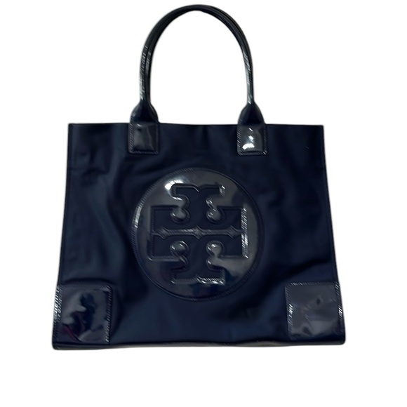 Tory Burch Handbags - Tory Burch Ella Tote Navy Blue
